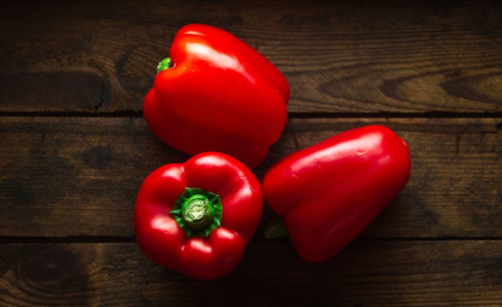 El pimiento rojo contiene gran cantidad de vitamina C